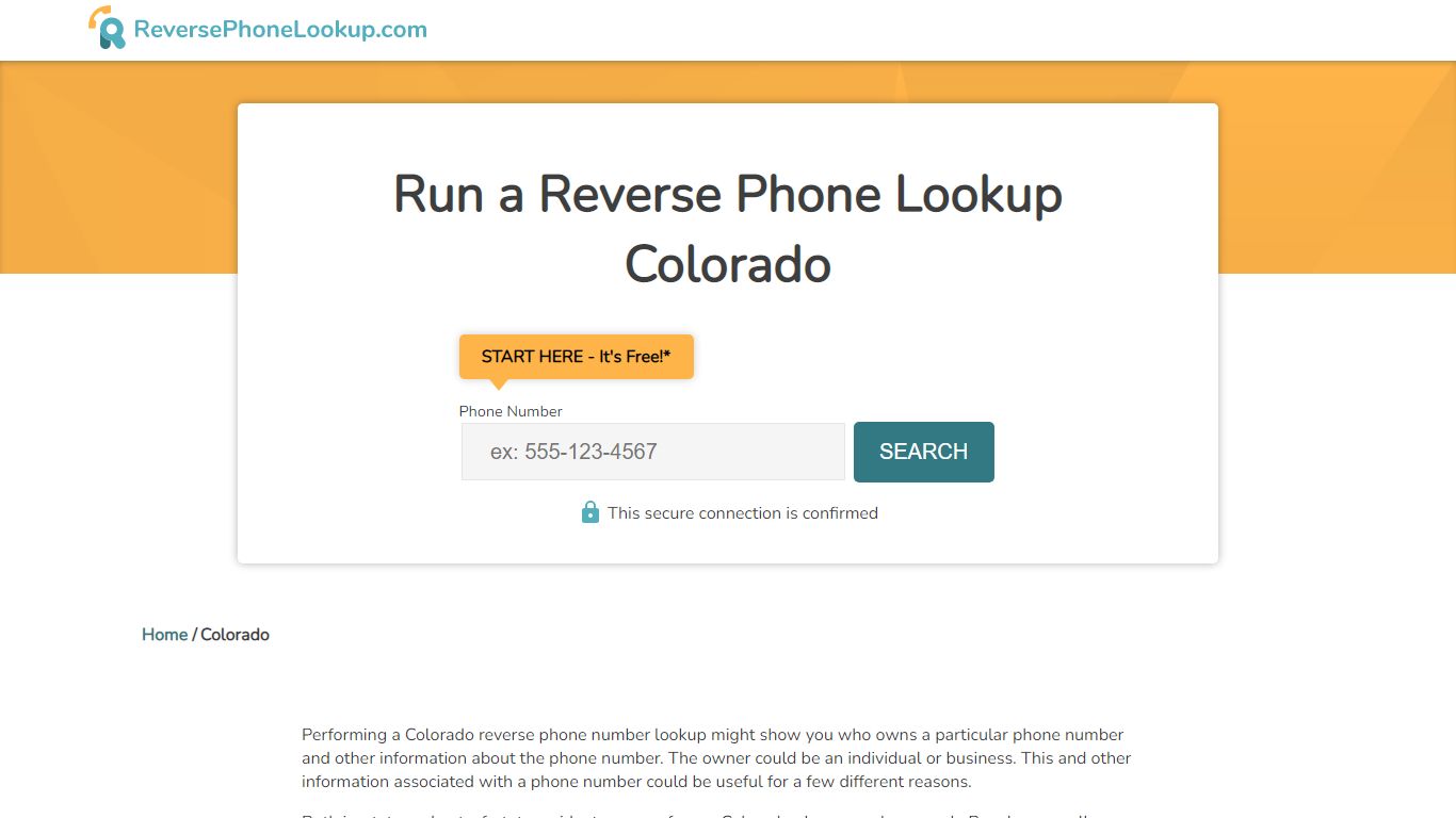 Colorado Reverse Phone Lookup - Search Numbers To Find The Owner